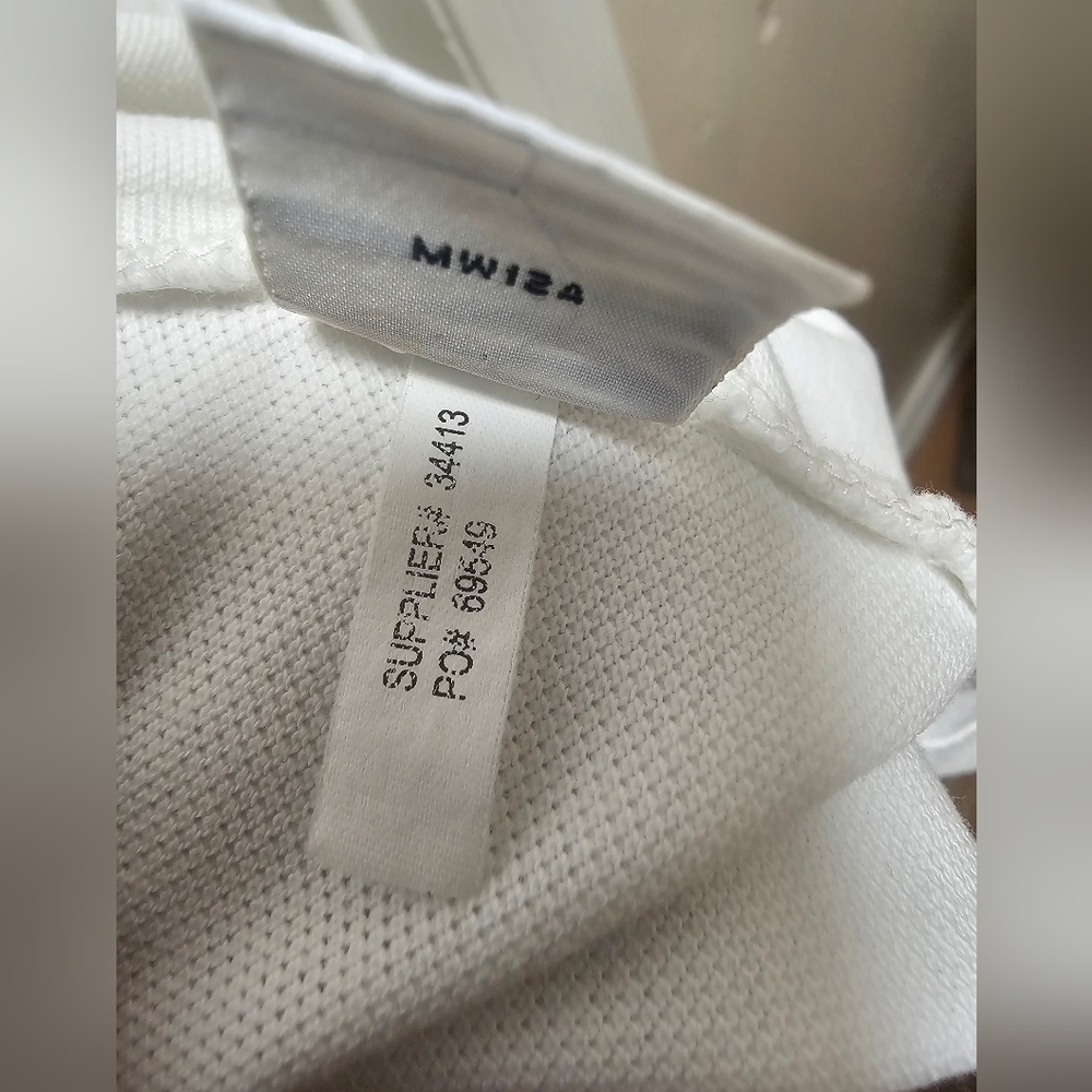 Polo Ralph Lauren White Men’s Polo ShirtEmbroidered Logo & Number 3 Sleeve - Picture 7 of 9